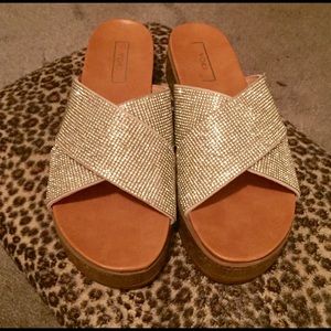 Rhinestone sandals